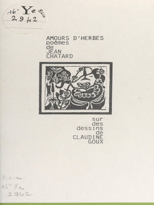 cover image of Amours d'herbes